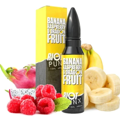 Banana Raspberry & Dragonfruit Longfill 10ml - Riot