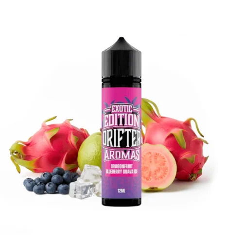 Drifter Exotic Dragonfruit Blueberry Guava Ice Longfill 12ml (60)